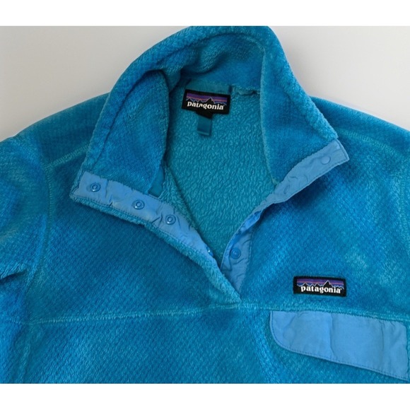 Patagonia Tops - Patagonia Re-Tool Snap-T Pullover‎ Fleece Women's Sz Med 25442 POLArtEC